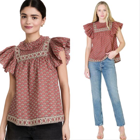 Sea New York Tops - Sea New York Fernanda Tile Print Tank
